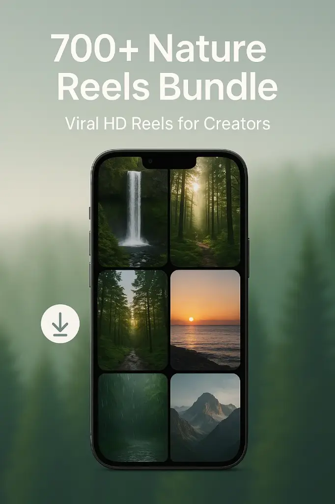 700+ Viral Nature Reels Bundle – HD Reels for Instagram, YouTube & TikTok Growth